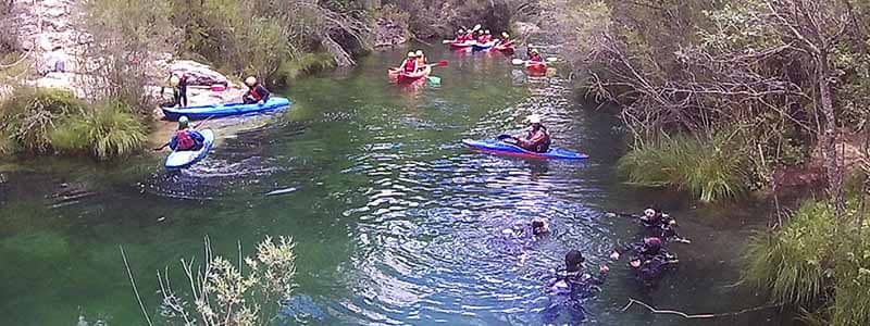 Geocaching y raid aventura en el Alto Tajo