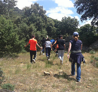 Geocaching para grupos de amigos y familias en la sierra de Madrid
