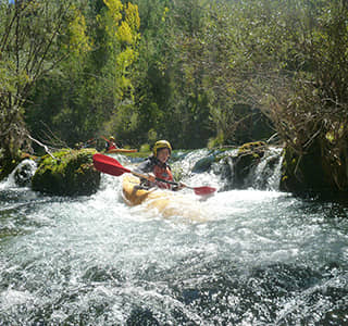 Centro Turismo de la Serranía de Cuenca, aguas bravas