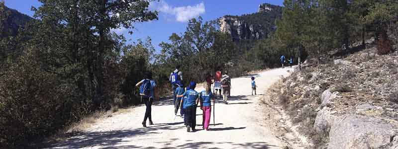 Senderismo en la sierra de Cuenca para grupos y familias