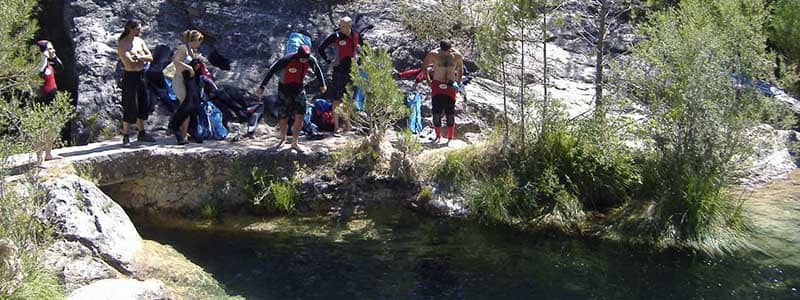 Snorkel de montaña en el Alto Tajo